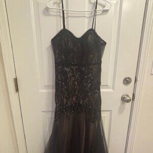 Formal Black Mermaid Dress